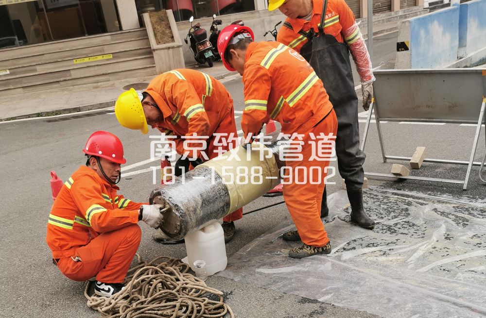 339仁河管道修复